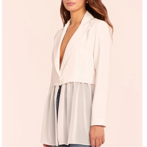 Amanda Uprichard Jonas Blazer, Size: S - Picture 3 of 14